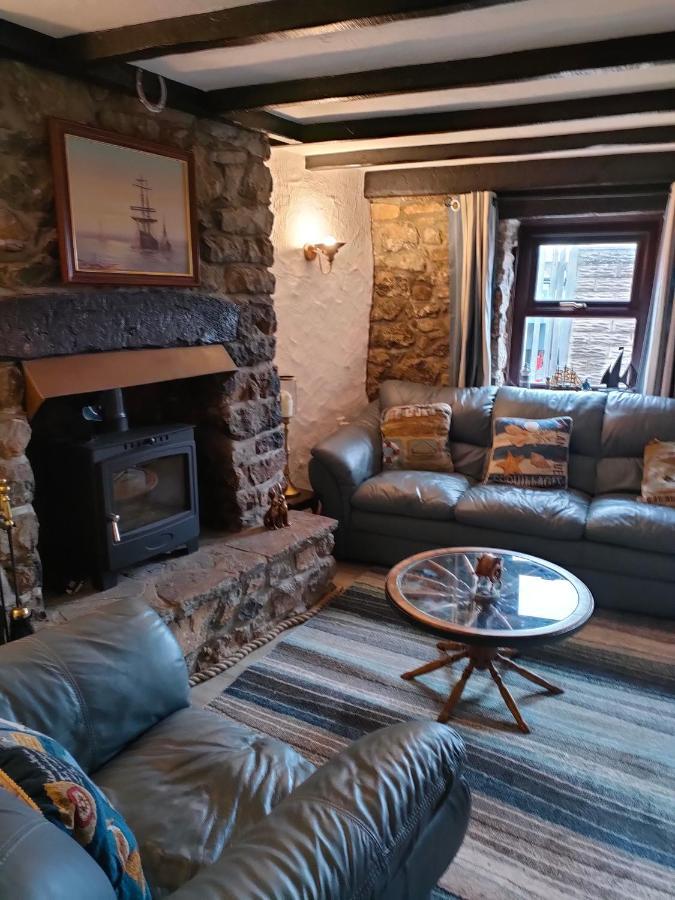 Fishermen'S Cottage With Log Burner, 2 Bathrooms & Sea Views From Garden Terraces ザ・マンブルズ エクステリア 写真