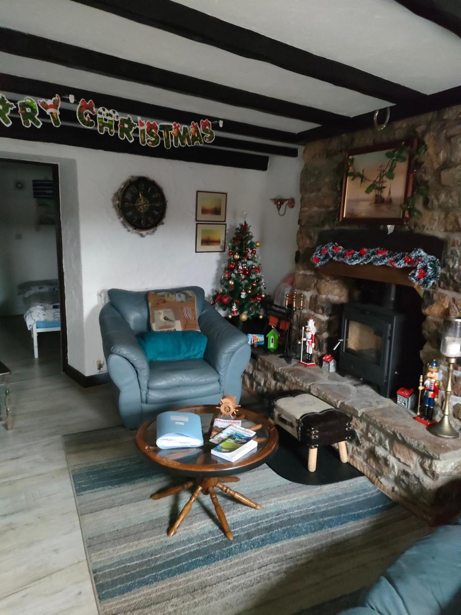 Fishermen'S Cottage With Log Burner, 2 Bathrooms & Sea Views From Garden Terraces ザ・マンブルズ エクステリア 写真