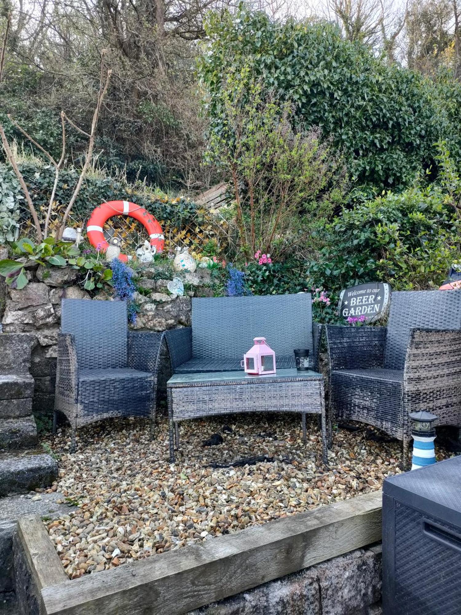 Fishermen'S Cottage With Log Burner, 2 Bathrooms & Sea Views From Garden Terraces ザ・マンブルズ エクステリア 写真